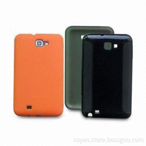 Soft Silicone Case for Samsung Galaxy Note, with High Elastic Feature, Customized Logos are Welcome